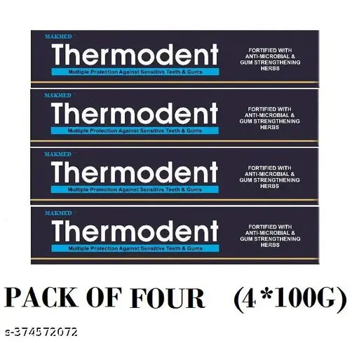 NEWLY UPLOADED THERMODENT TOOTHPASTE FOR GUM RELIEF (4*100G)