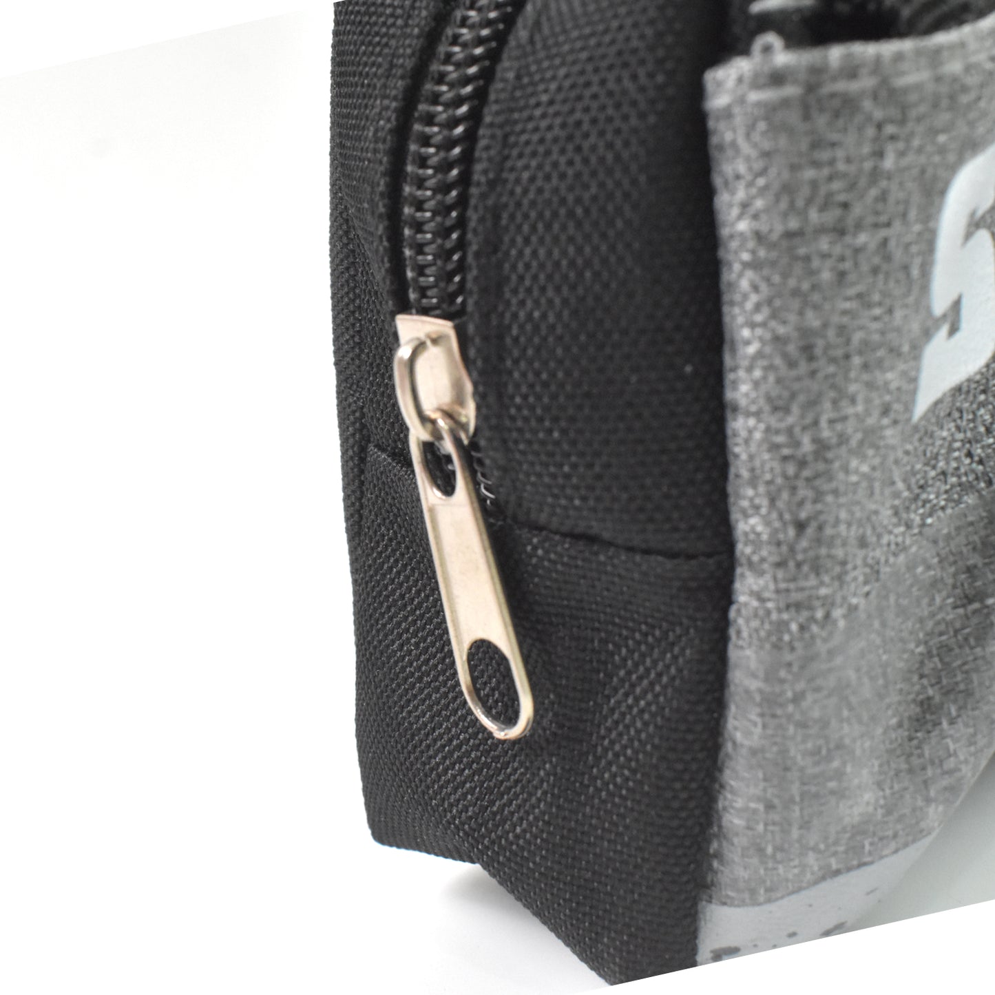 Pencil Pouch With Zipper Students Pencil Case Large Capacity Makeup Pouch Stationery Bag (1 Pc 2 Compartment) - Springkart 