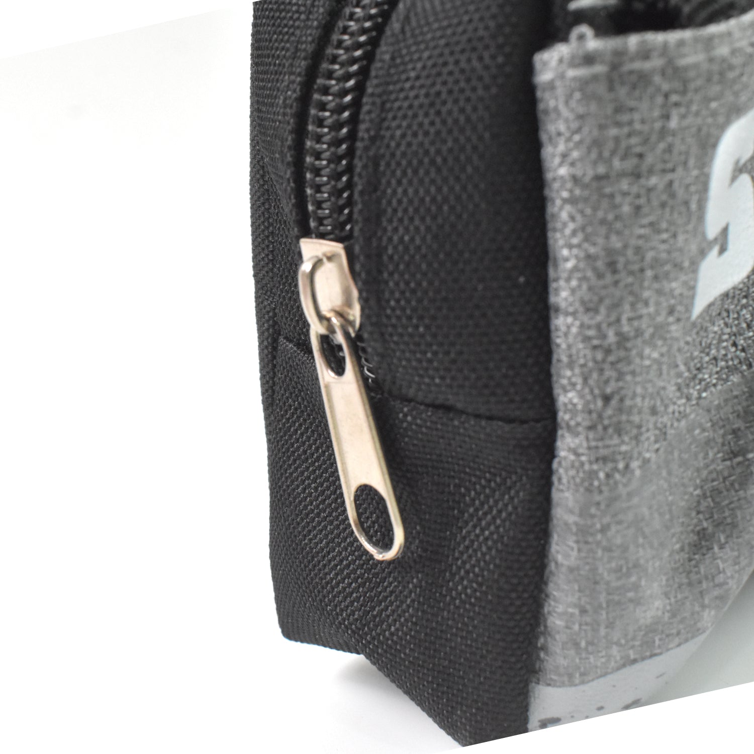 Pencil Pouch With Zipper Students Pencil Case Large Capacity Makeup Pouch Stationery Bag (1 Pc 2 Compartment) - Springkart 