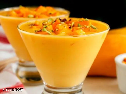 Maayka Premium | Combo of Custard Powder 100g x 4 Flavors (Vanilla, Strawberry, Mango, White Elaichi) - Total Weight 400 Gram