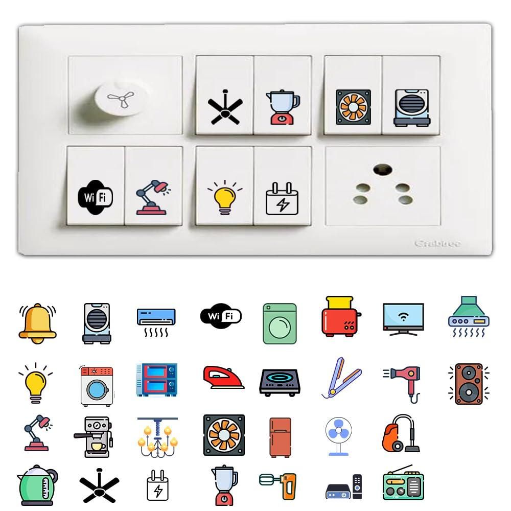 3D Premium Switch Stickers (149 Stickers) - Springkart 