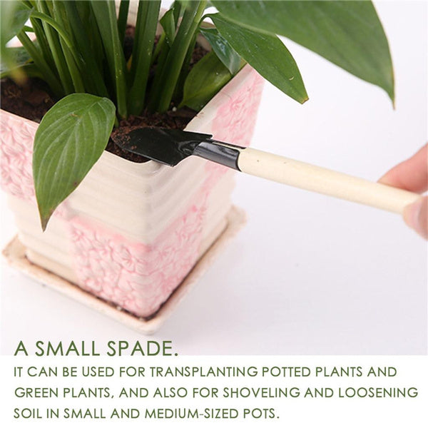 Kid's Garden Tools Set of 3 Pieces (Trowel, Shovel, Rake) - Springkart 