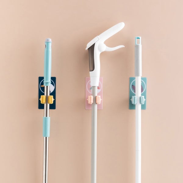 Magic Sticker Series Self Adhesive Mop and Broom Holder - Springkart 