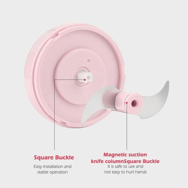 Electric Fruit Vegetable Onion Garlic Cutter Food Speedy Chopper - Springkart 