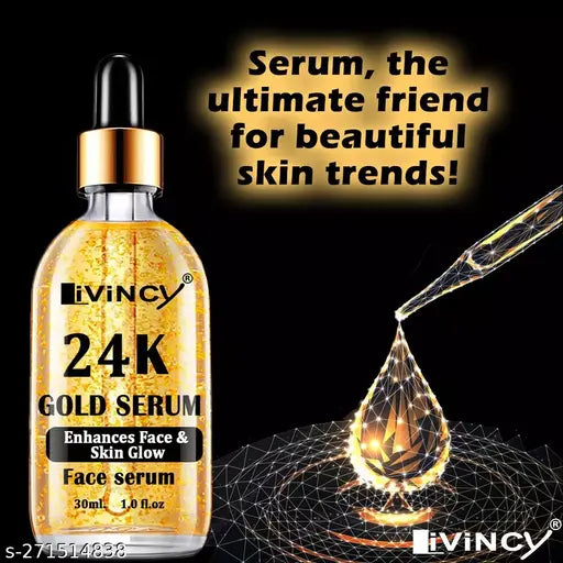 24k gold serum 24 carat gold face serum 24k Gold Face serum face Vitamin C for Skin whitening