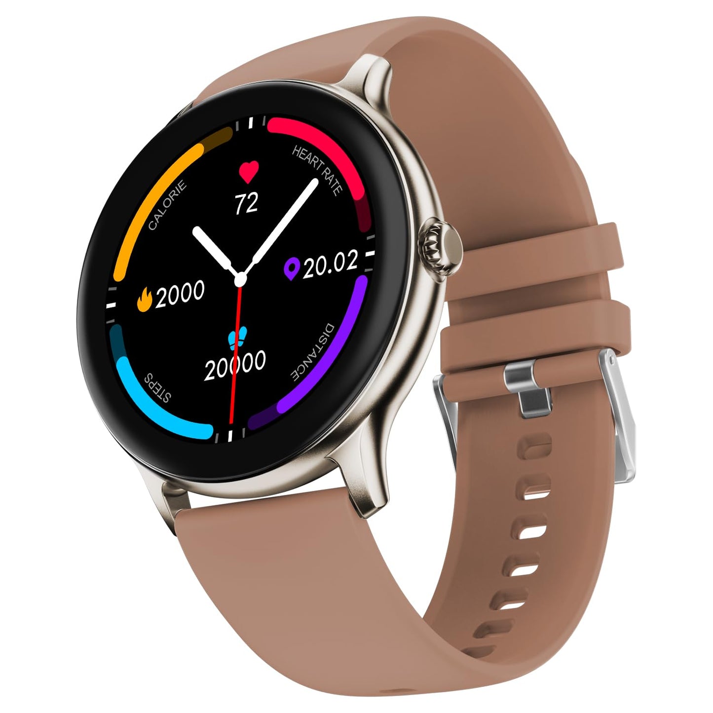 Fire-Boltt Phoenix Smart Watch with Bluetooth Calling 1.3,120+ Sports Modes, 240 * 240 PX High Res with SpO2, Heart Rate Monitoring & IP67 Rating (Black) - Springkart 