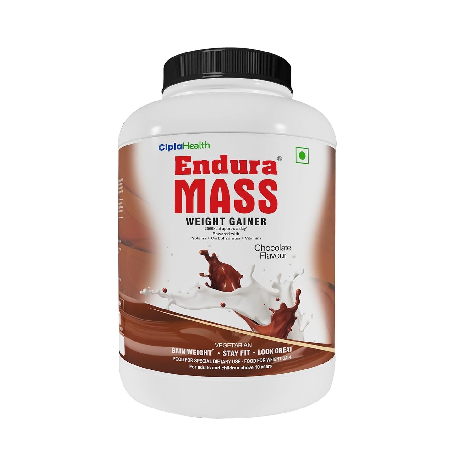 Endura Mass Weight Gainer Powder 550g Banana Flavour | Unique blend of 3 Sources of Protein, Carbs, Vitamins & Essential Minerals | Ideal for Children Above 10 Years, Men, Women & Athletes
