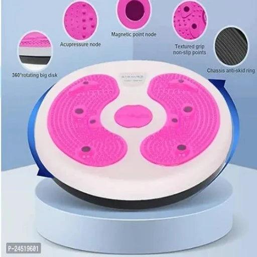 Tummy Twister Abdominal Abs Exerciser Body Toner For Men and Women(Pink)