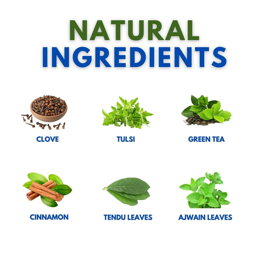 Herbals Regular Flavour Cigarette, Tobacco and Nicotine Free Herbal Smoke Sticks - 1 Packet (25 Sticks)