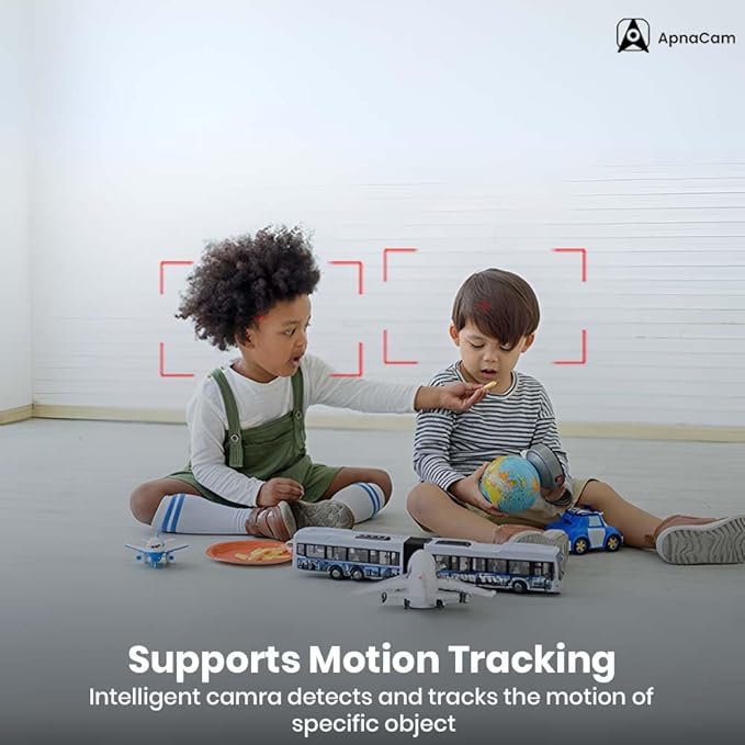 Smart Wi-fi Wireless IP CCTV Security Camera Light Vision, Remote Indoor 1080p V380 Pro App 360 Degree Watch Live Streaming Mini Dome PTZ Camera(Pack of 2)