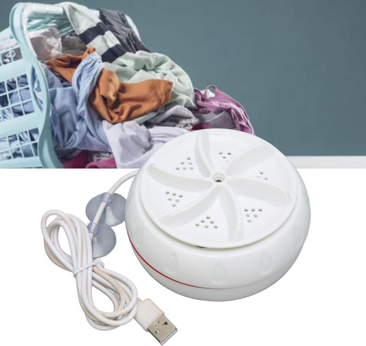 Mini Washing Machine Turbine Washing Machine Door Hinge Lightweight Turbo Washer with USB Cable For Home, Camping ,College ,Rooms Use - Springkart 
