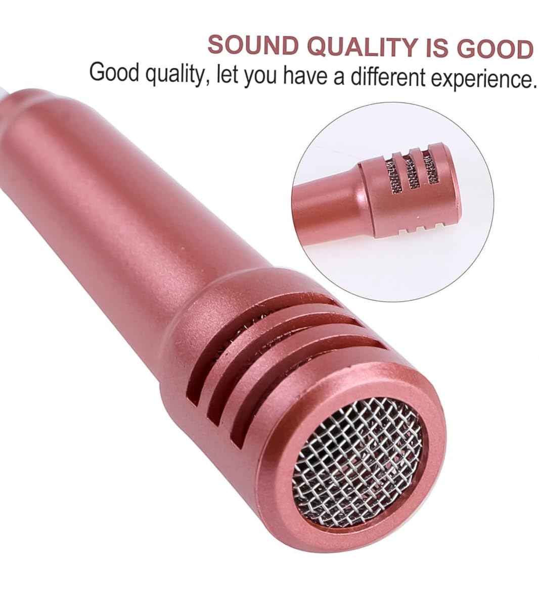 ROYAL ACCESSOORIES Mini Microphone with Earphone for Voice Recording, Microphone with Handsfree for Mobile, Computer, Headphone Handsfree Earphone USB Microphone - Springkart 