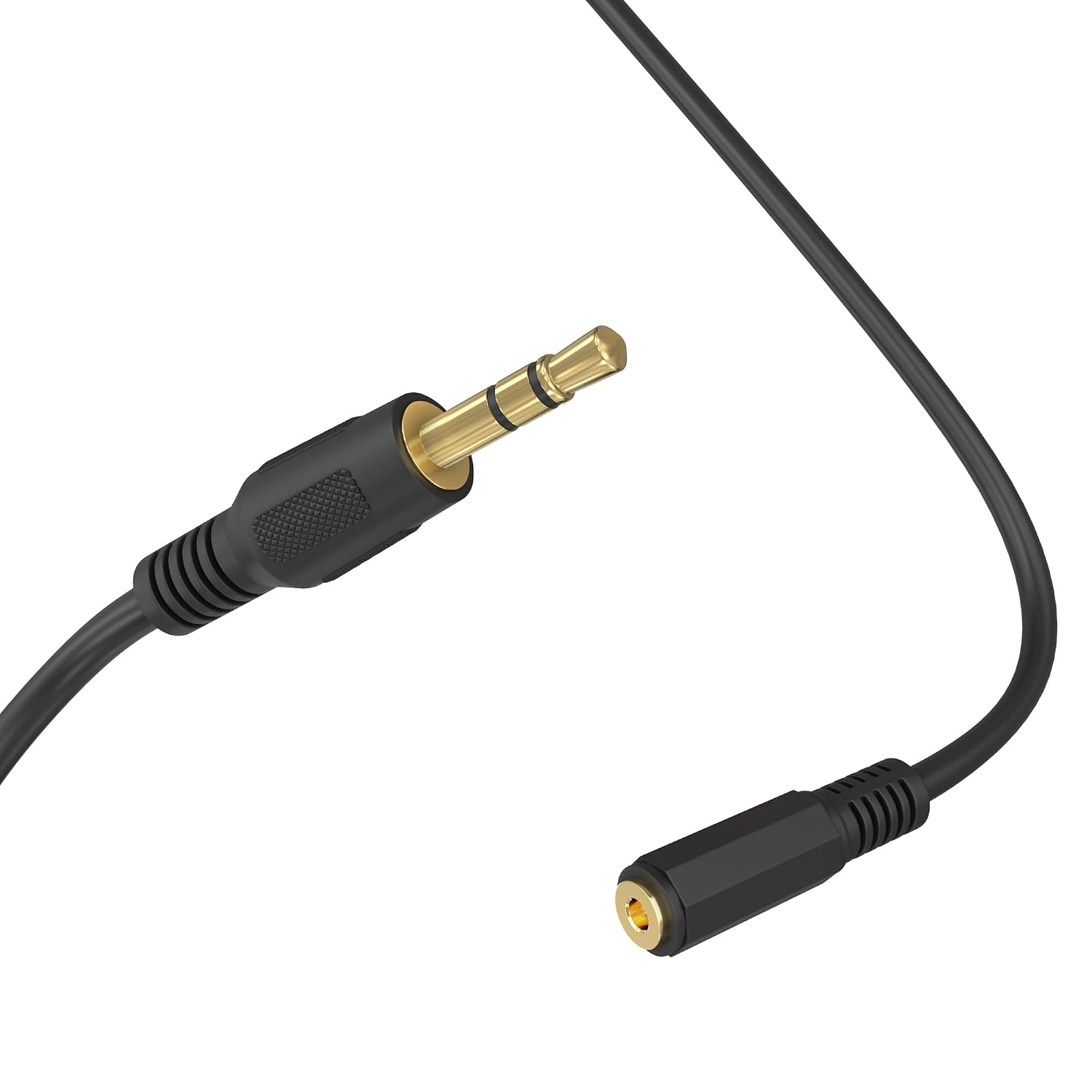Stereo Audio Headphone Extension Cable 3.5mm 3 feet