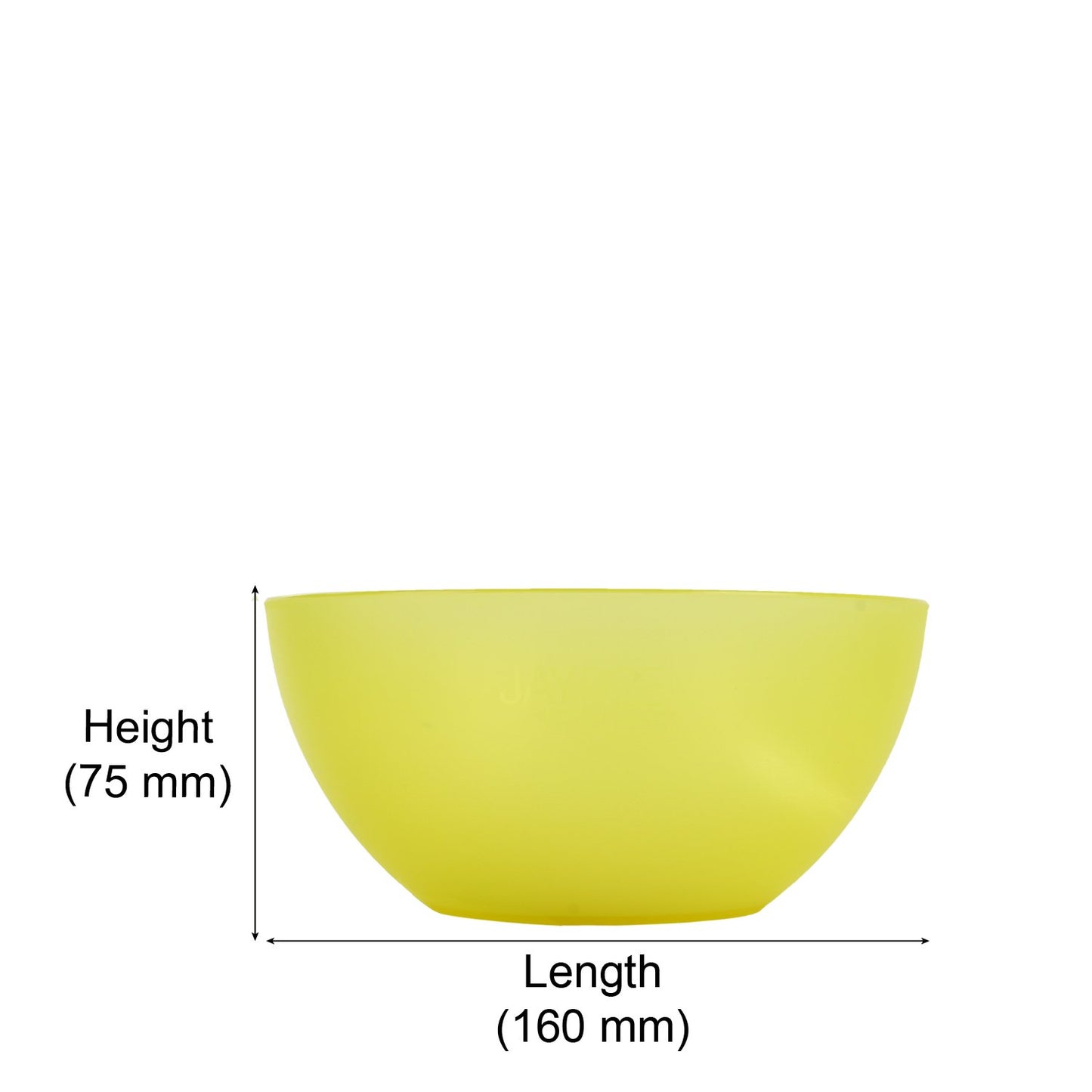 Jaypee Plus Virgin Plastic Mixing Bowl | Lightweight, Strong & Durable Bowls | Ideal for Serving, Storing & Stacking Set of 4 -(2800+2000+1200+800) ml (Multicolor)