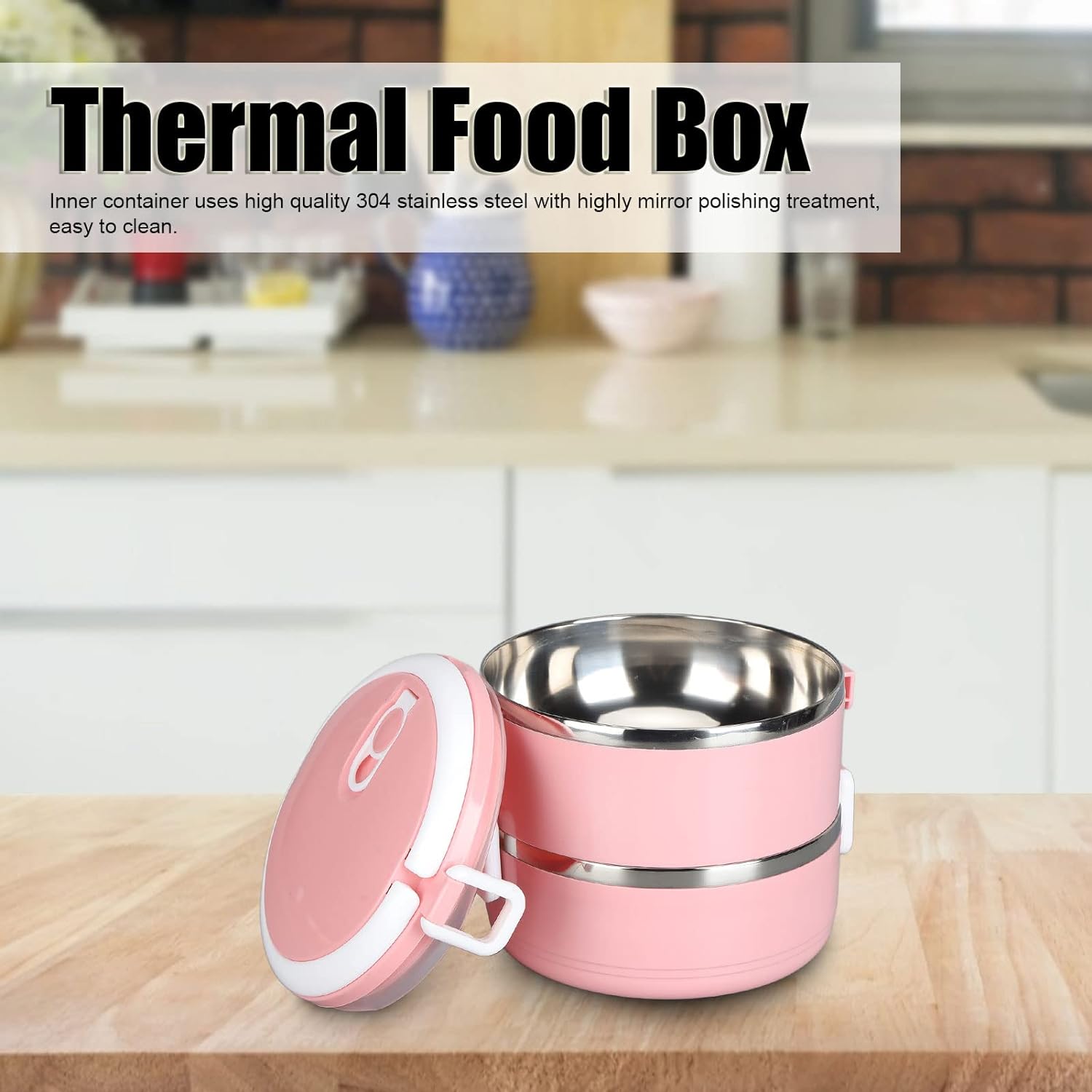 Doraemon 2layer Lunch Box Steel High Quality 2 Layer Tiffin Box For Home , Office & School Use - Springkart 