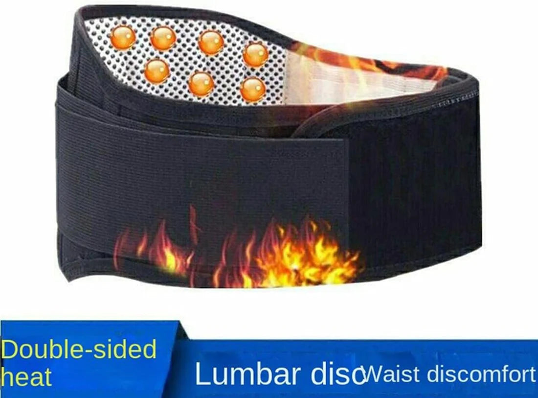 Acupressure Self-Heating Lumbar Support Belt for Pain Relief & Posture Correction