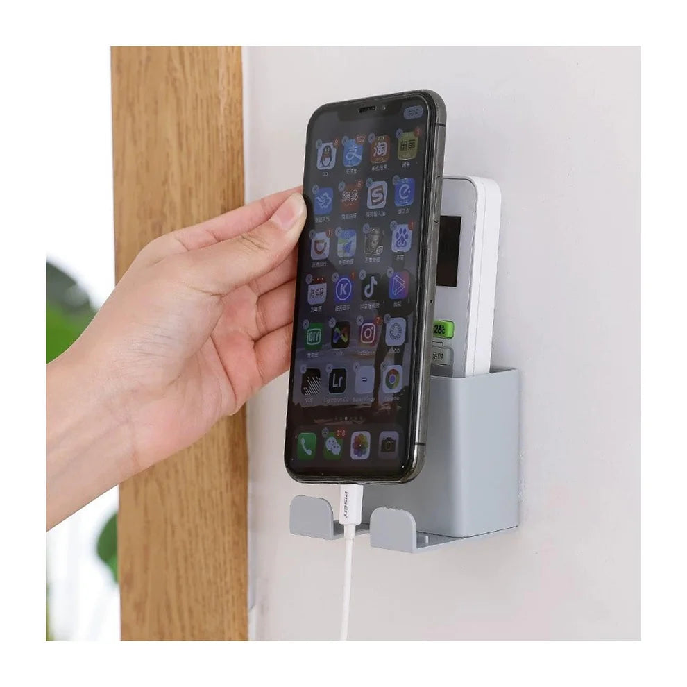 Wall Mountable Remote &amp; Mobile Holder -  2 piece