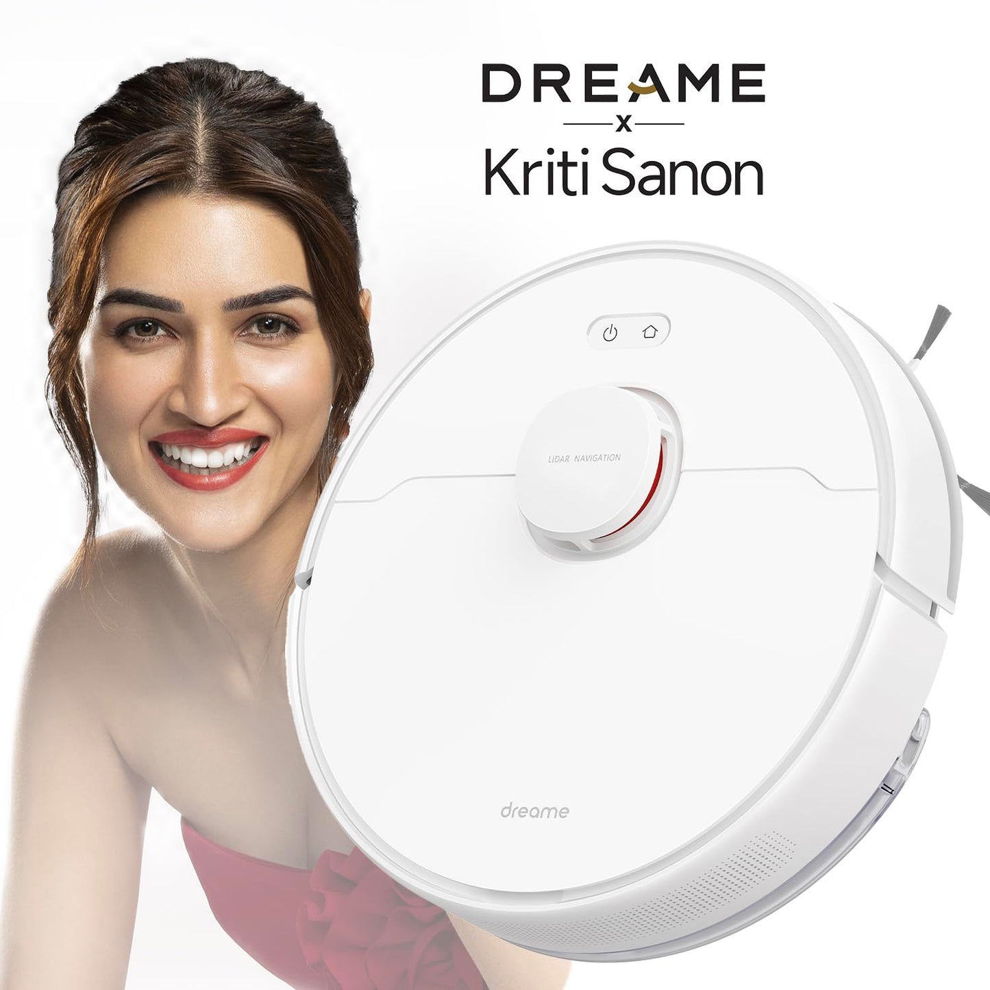 DREAME F9 Pro Robot Vacuum Cleaner and Mop 2-in-1, Mapping for Multiple Floors, Lidar Navigation, 150-Min Runtime, Vacuum Cleaner and Mop Robot, WiFi/App/Alexa, 2500 Pa