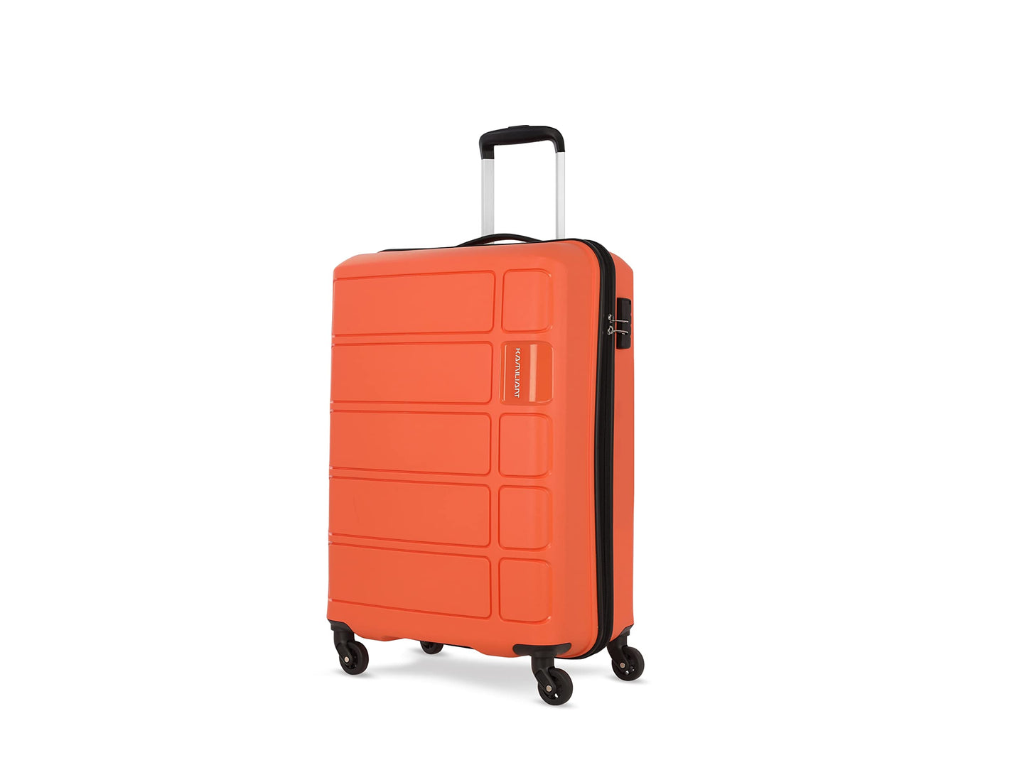 Kamiliant American Tourister Polypropylene Kam Harrier Sp78Cm Orange Spinner Suitcase, Medium