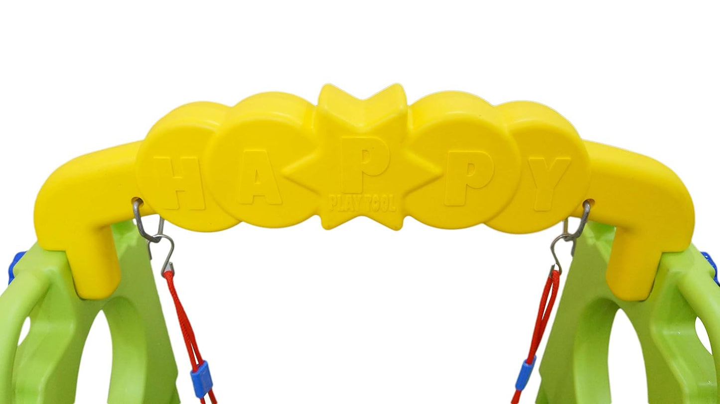 eHomeKart Slide and Swing Combo for Kids - PlayTool Happy Garden Slider Combo (Happy Slide Cum Swing Combo) - 153 x 86 x 103 cm
