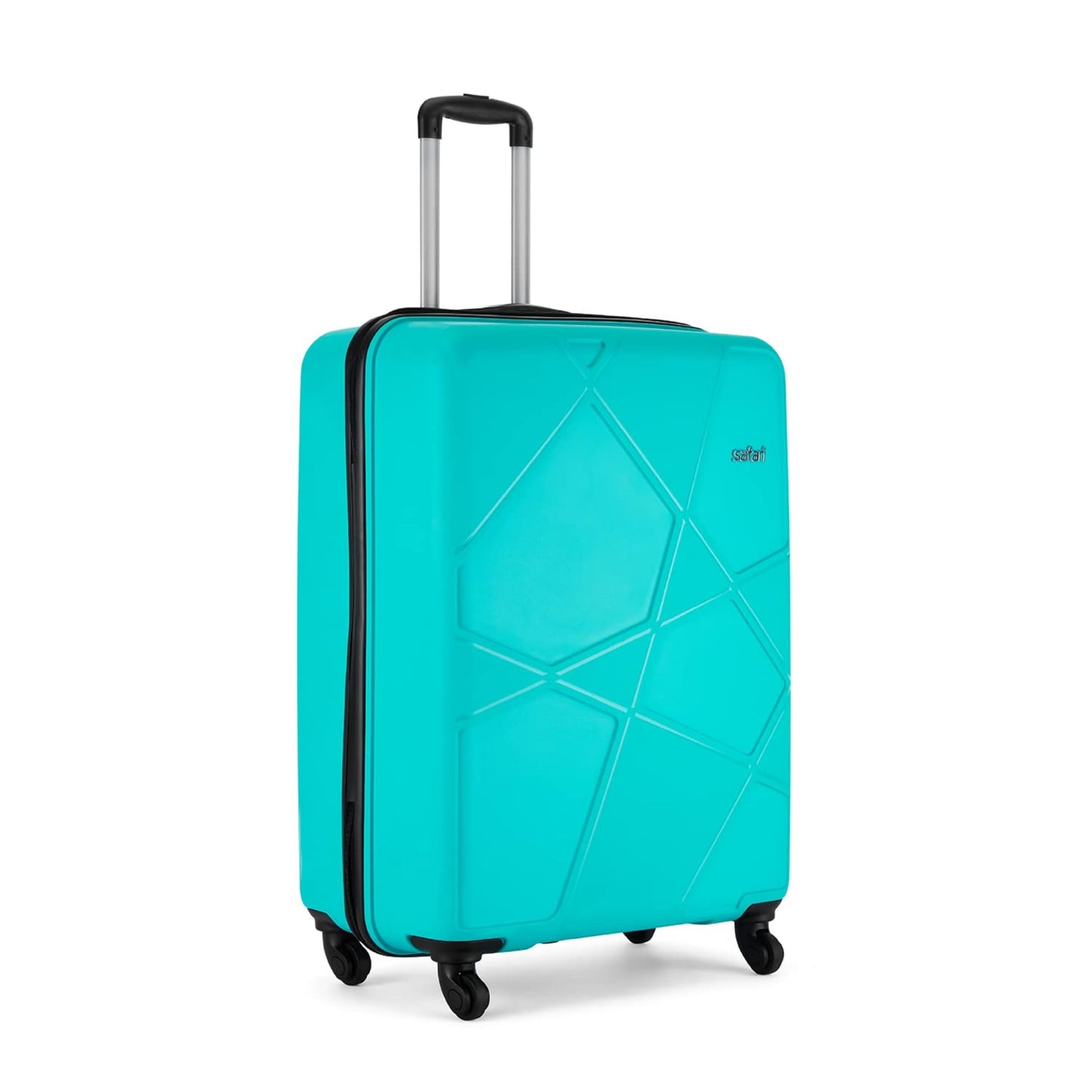 Safari Pentagon Set of 2, Cabin & Checkin Trolley Bags Hard Case Polypropylene 4 Wheels 360 Degree Wheeling System Luggage, Travel Bags, Suitcase for Travel, Trolley Bags for Travel, Dusk Green