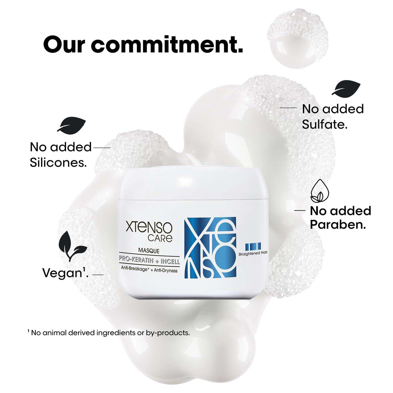 L'OREAL PROFESSIONNEL PARIS Xtenso Care Shampoo For Straightened Hair, 250 Ml |Xtenso Care Mask, 196 Gm | Shampoo & Mask For Starightened Hair, Pack Of 1 - Springkart 