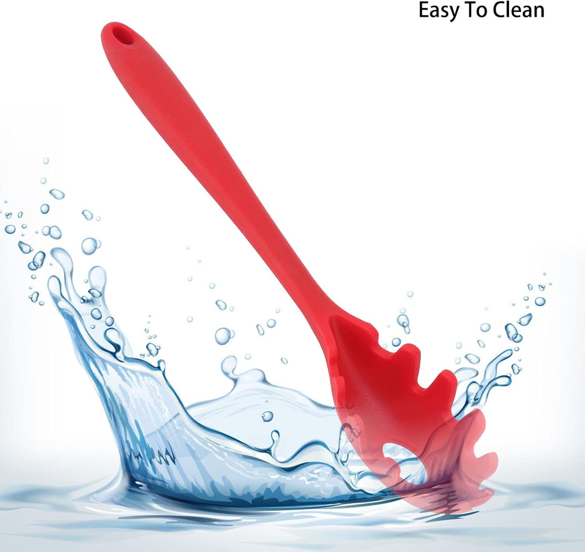 Pasta Fork Spaghetti Spoon Server Tongs Noodles Fork - Springkart 