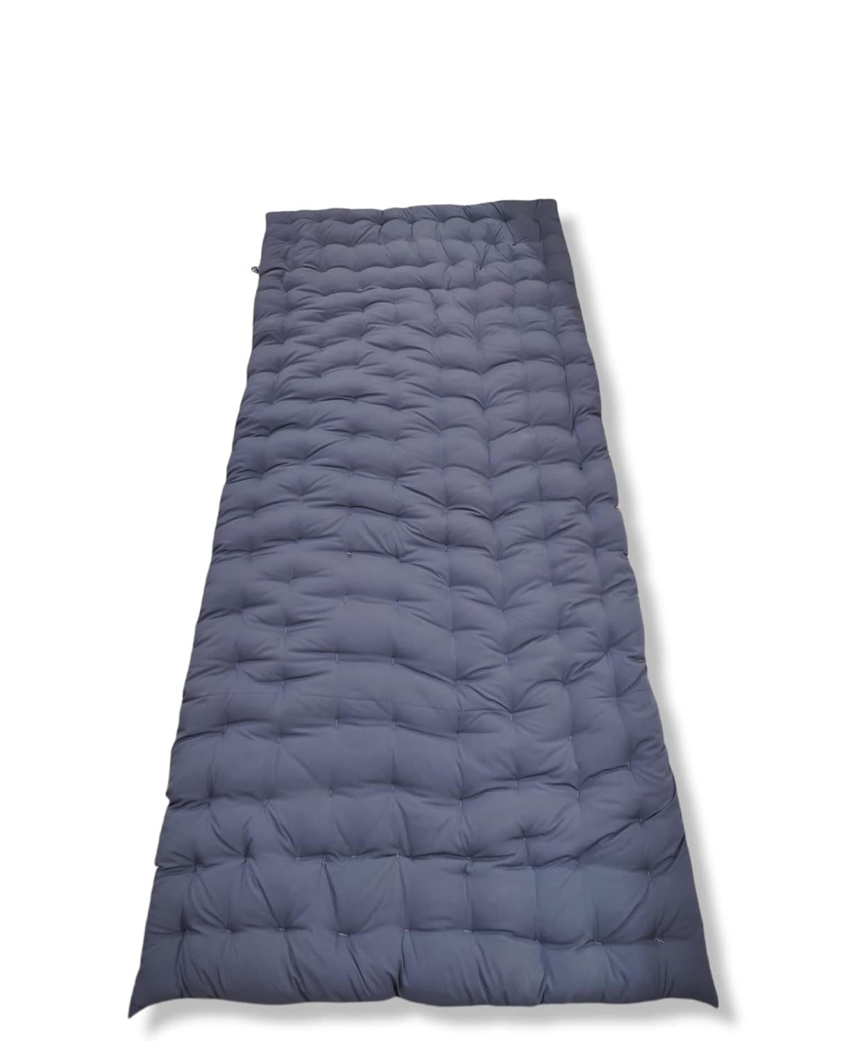 ATOOTFUSION Soft Cotton Grey Color Quilt | Foldable Light Weight Filled Single Firm Cotton Quilt Mattress| Gadda (Solid Coloured, 1 Sleeping Capacity, 3 x 6 ft or 72 x 36 Inches) (Grey)