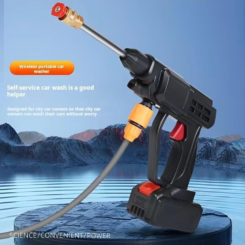High-Pressure Car Wash Gun – Jet Spray Nozzle for Deep Cleaning
