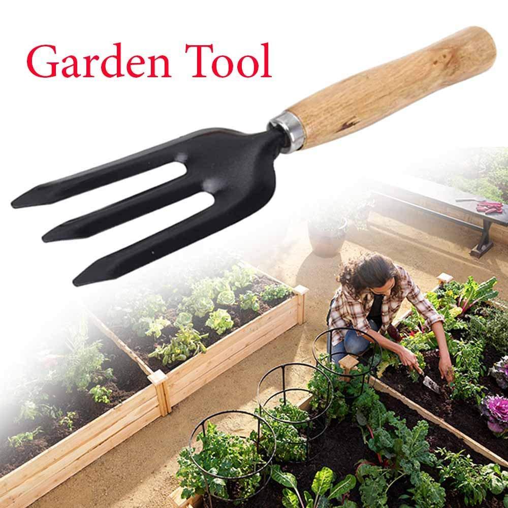 Gardening Tools Seed Handheld Shovel Rake Spade Trowel with Pruning Shear - Springkart 