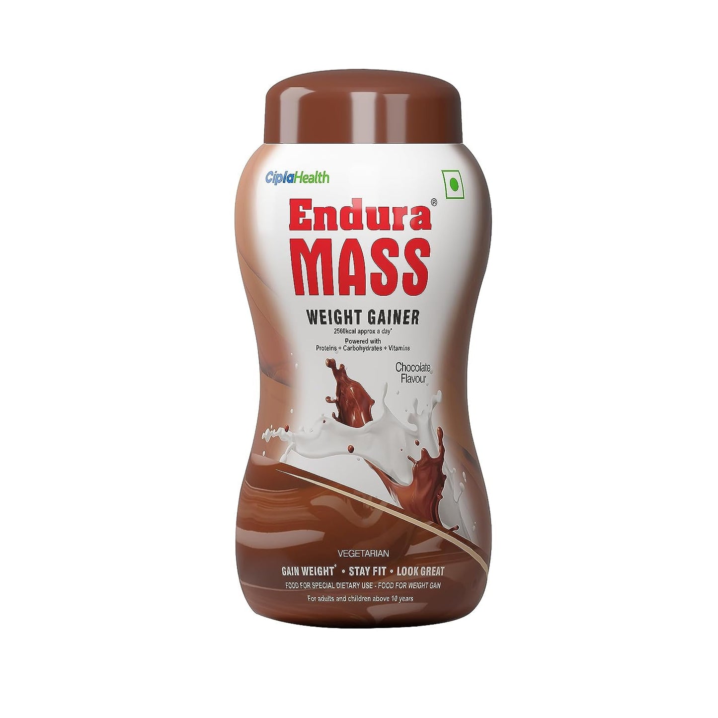 Endura Mass Weight Gainer Powder 550g Banana Flavour | Unique blend of 3 Sources of Protein, Carbs, Vitamins & Essential Minerals | Ideal for Children Above 10 Years, Men, Women & Athletes