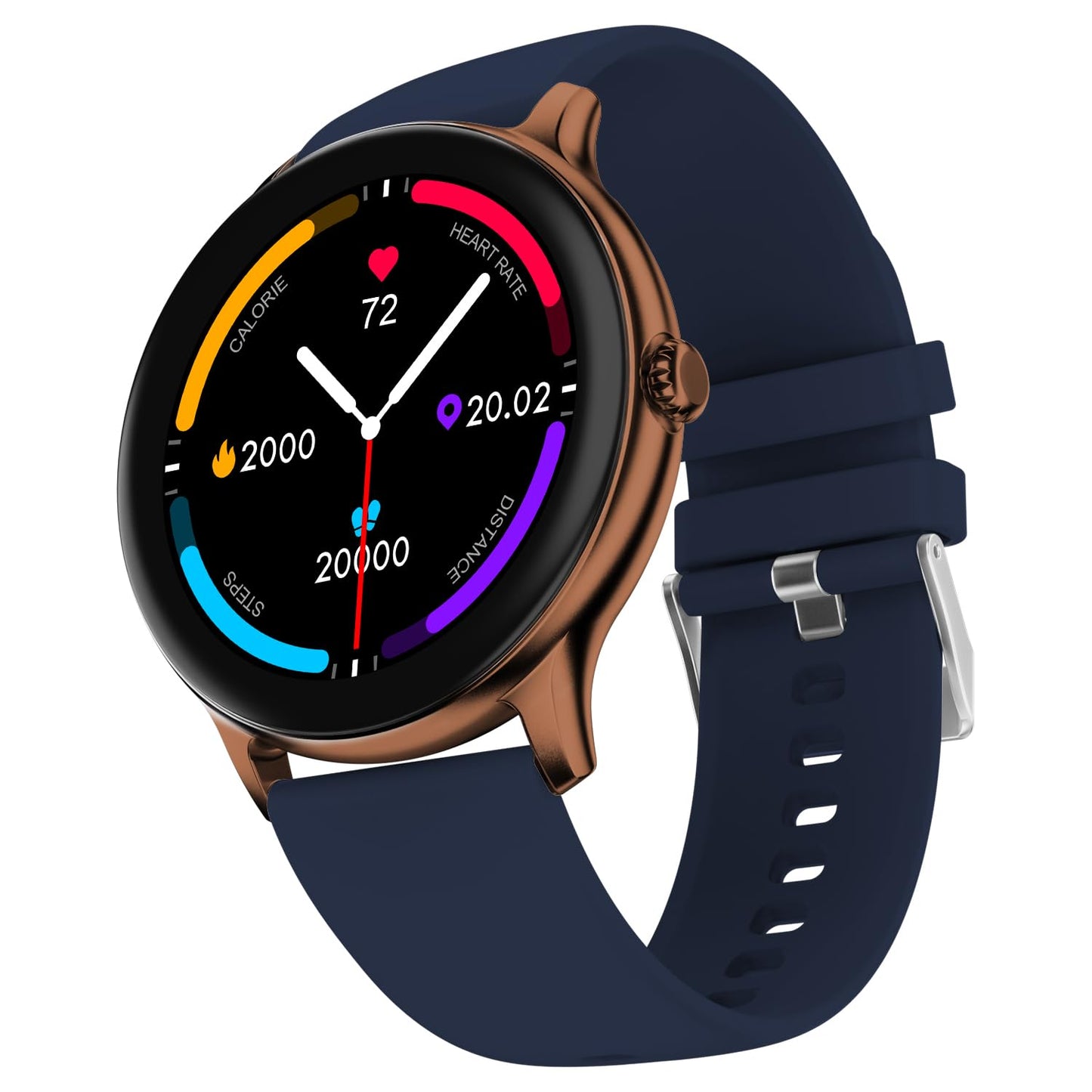 Fire-Boltt Phoenix Smart Watch with Bluetooth Calling 1.3,120+ Sports Modes, 240 * 240 PX High Res with SpO2, Heart Rate Monitoring & IP67 Rating (Black) - Springkart 