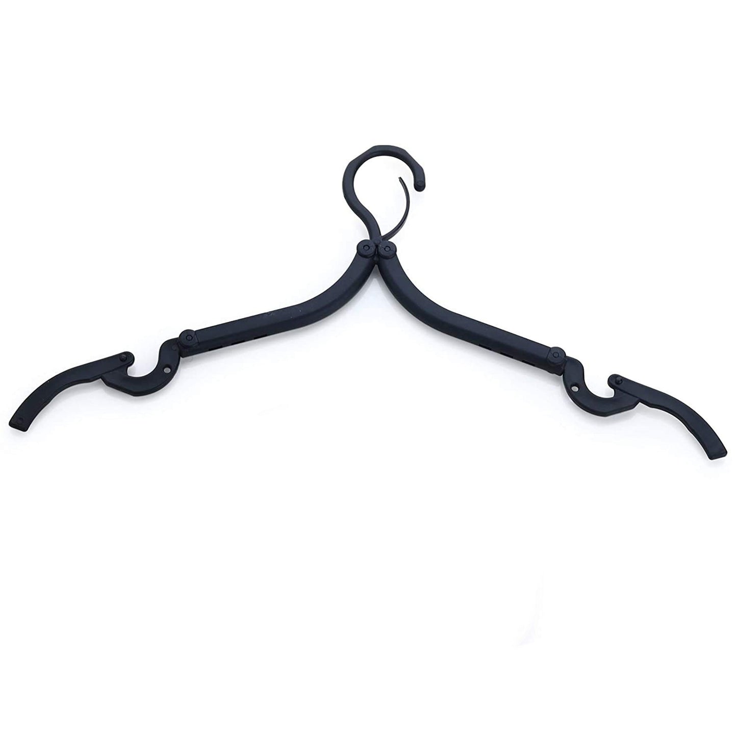 Portable & Foldable Multicolor Plastic Hangers (1pc) - Springkart 