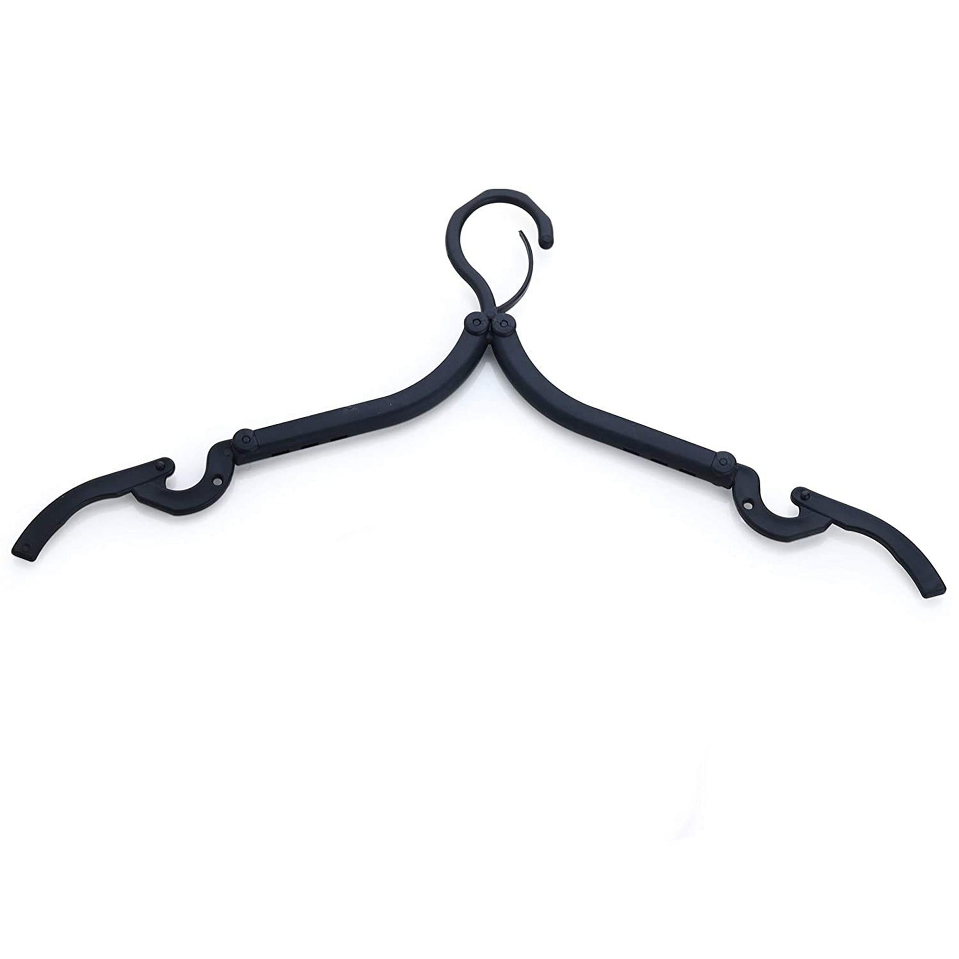 Portable & Foldable Multicolor Plastic Hangers (1pc) - Springkart 