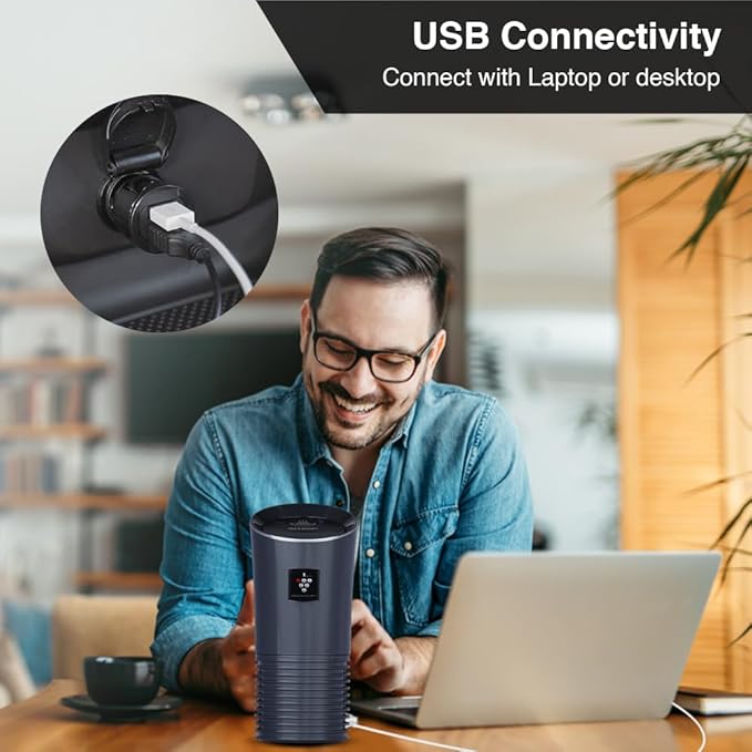 SHARP Car Air Purifier with Plasmacluster (Removes Bacteria, Virus, Odor, Mold, VOCs) I JAPAN TECHNOLOGY I Pre Filter I Suitable for Hatchback, Sedan and SUVs | Cover: 3.6 m³ I IG-GC2E-B I Black