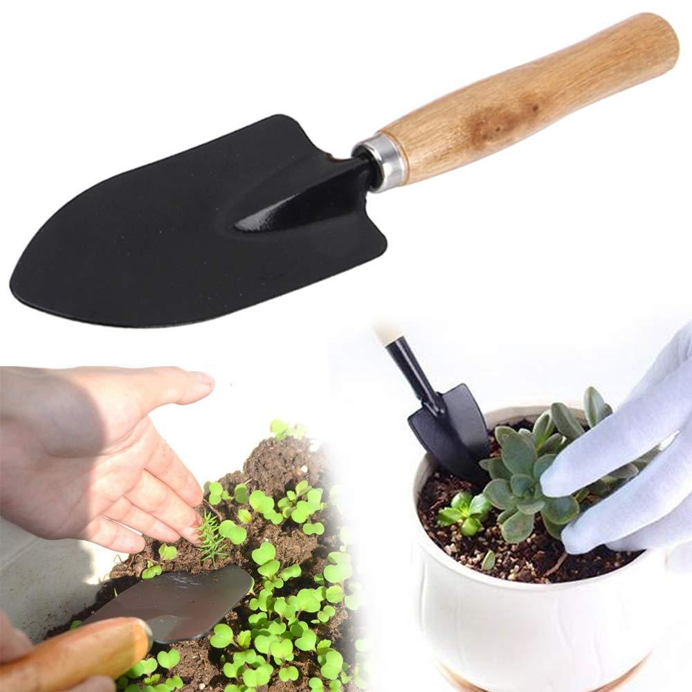 Hand Digging Trowel (Steel, Black) - Springkart 