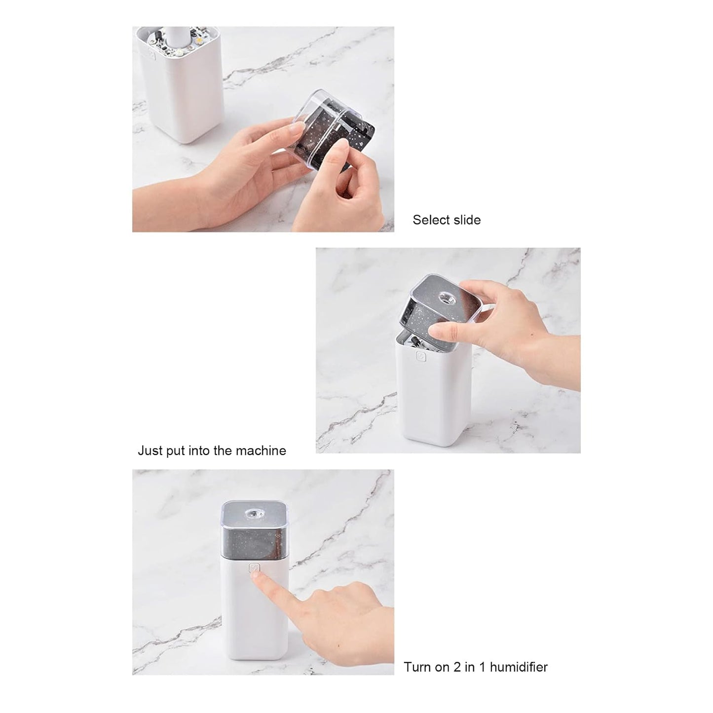 Star Night Light Projector Humidifier (300ml): Ultrasonic, LED Night Light, Kids Room - Springkart 