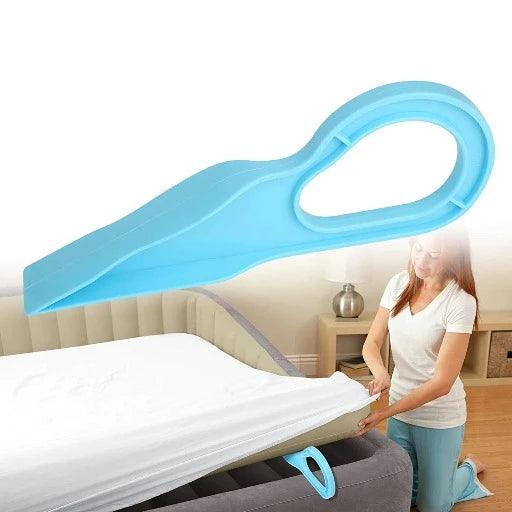 Tucker Tool Bedsheet Mattress Lifter Stand Bed Lifter Helps Lift and Hold Mattress Wedge Elevator Tool (Buy 1 Get 1 Free) - Springkart 