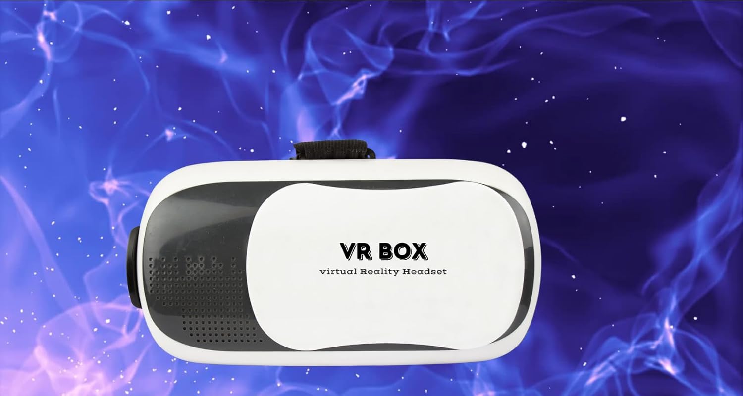 VR Headset Box |Virtual Reality Headset | 3D Glasses Headset |VR Set Box | Best VR Headset |Gift for Kids and Adults for 3D Gaming and VR Videos - Springkart 