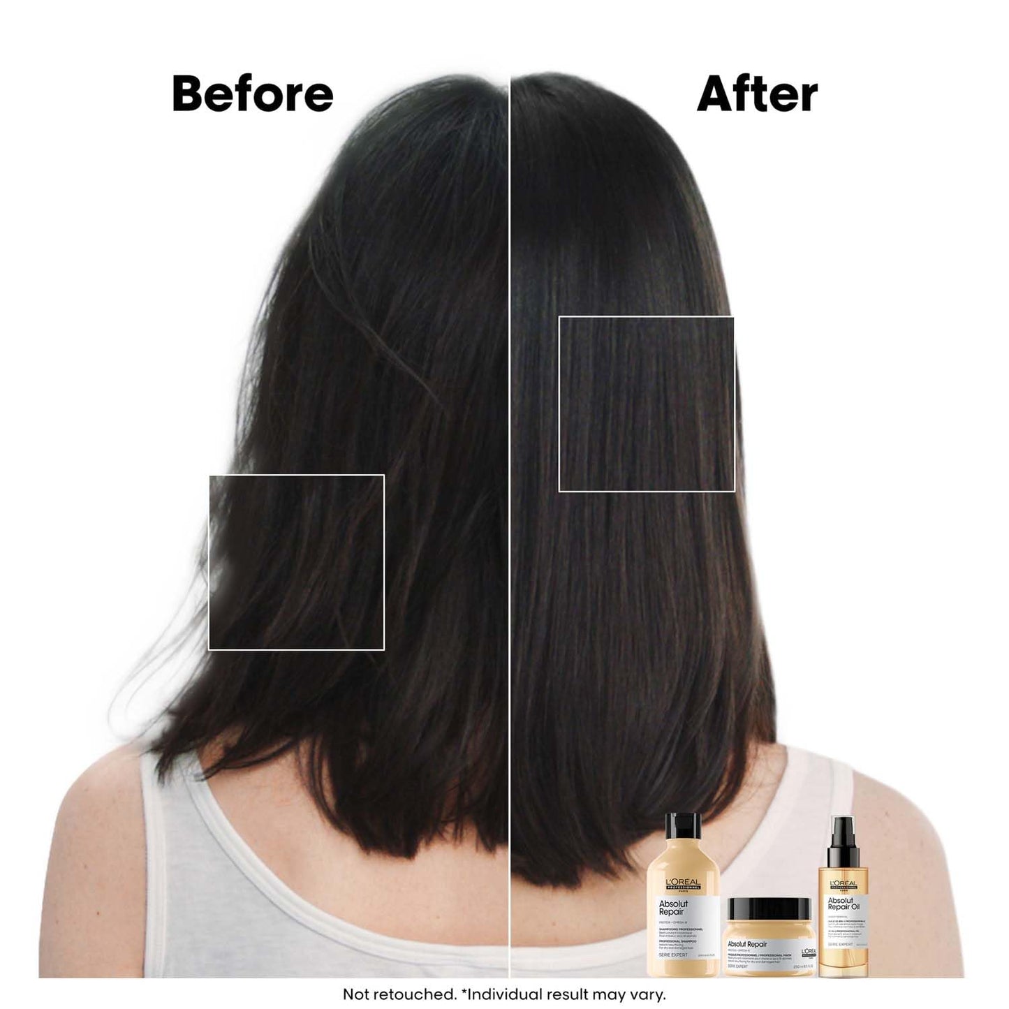 L'Oréal Professionnel Absolut Repair Mask for Dry & Damaged Hair - 250ml | Professional mask for Strengthening and Repairing Hair, With Protein & Omega-9, For Men & Women - Springkart 