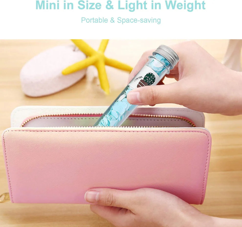 2 Pcs Portable Disposable Paper Soap Round Heart-shaped Mini Slice Sheets for Outdoor Washing Cleaning Hand Travel Camping Hiking (Random Color) - Springkart 