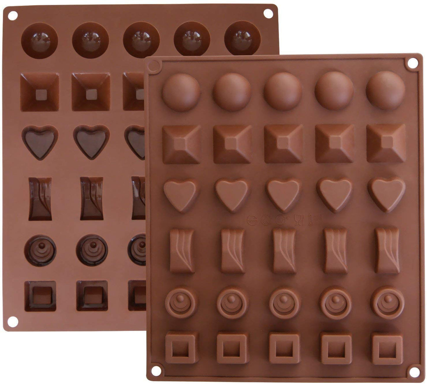 KARP Silicone Multi Chocolate Bar Mould/Chocolate Making And Shaping Mould/Love Mould Waffle Shape Chocolate Mould For Jelly, Candy, Fondant (Chess Shape Chocolate Mold), 10 CM - Springkart 