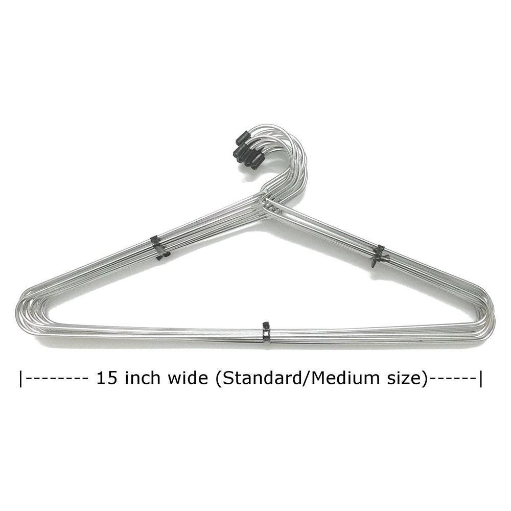 Stainless Steel Cloth Hanger (12 pcs) - Springkart 