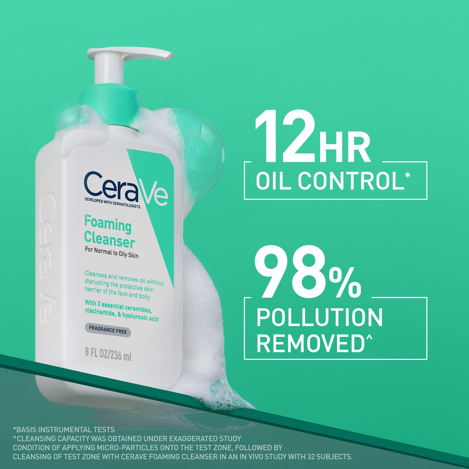 CeraVe Foaming Cleanser For Normal To Oily Skin