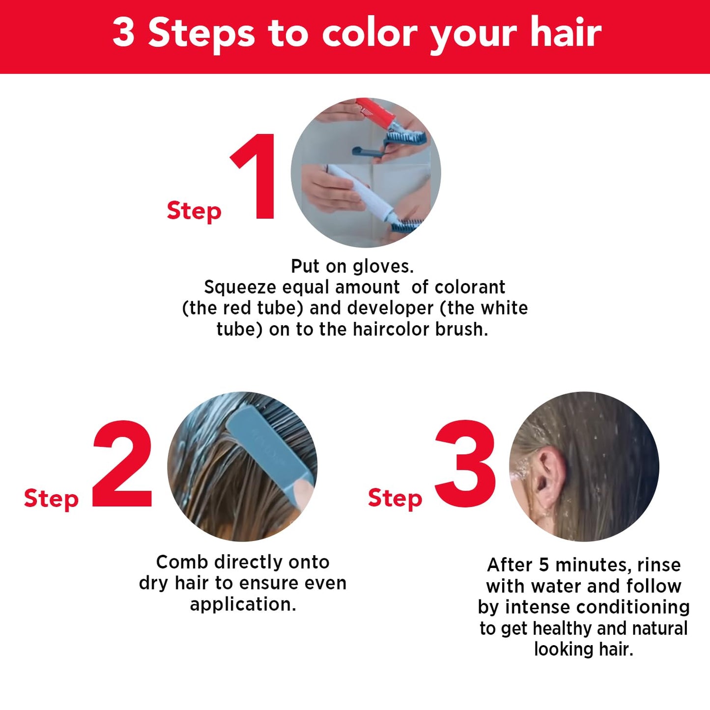 Revlon Top Speed Hair Color for Women Dark Brown | 100% Grey Coverage in just 5 Minutes | Ammonia Free, Easy Application and Intense Conditioning