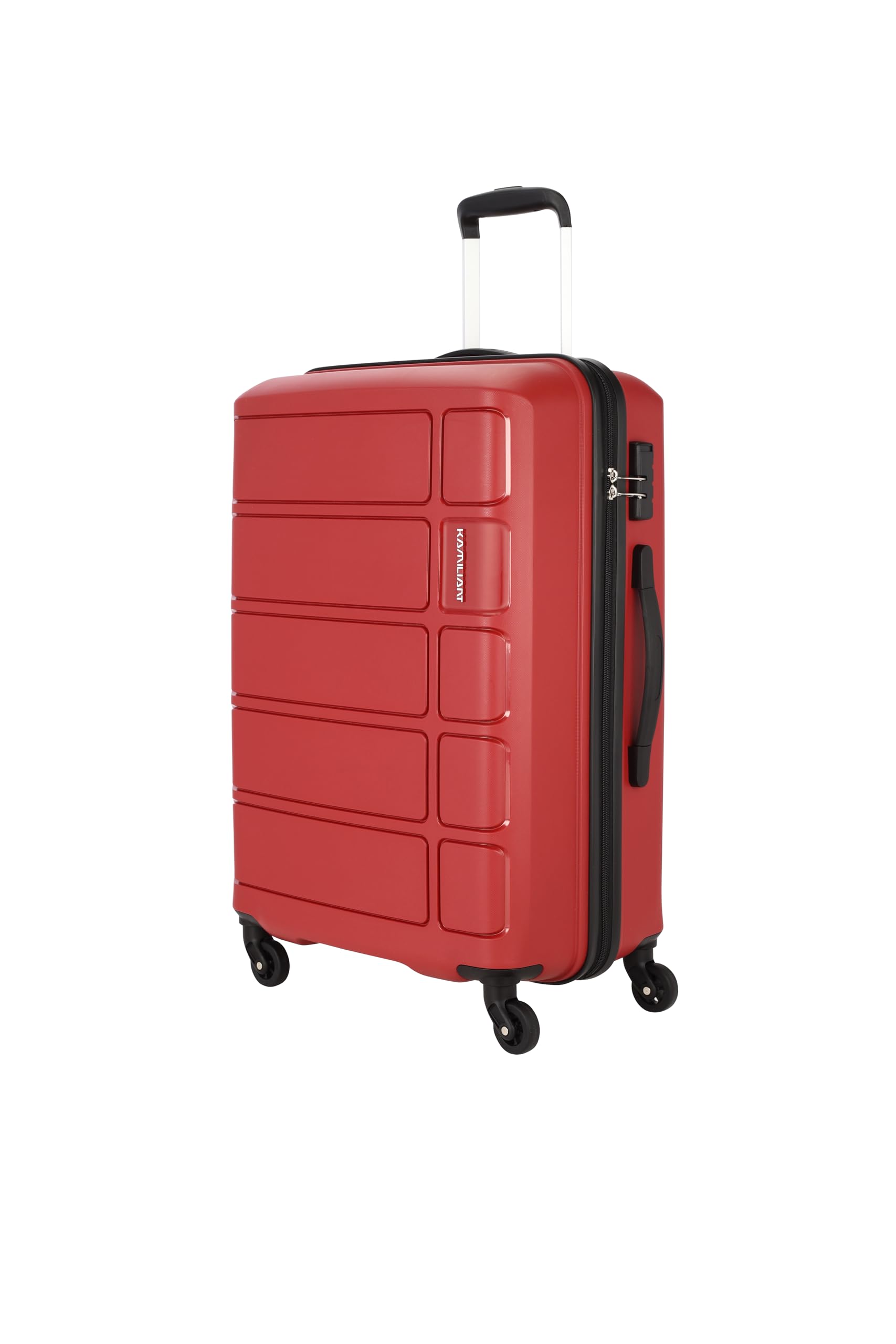 Kamiliant American Tourister Polypropylene Kam Harrier Sp78Cm Orange Spinner Suitcase, Medium