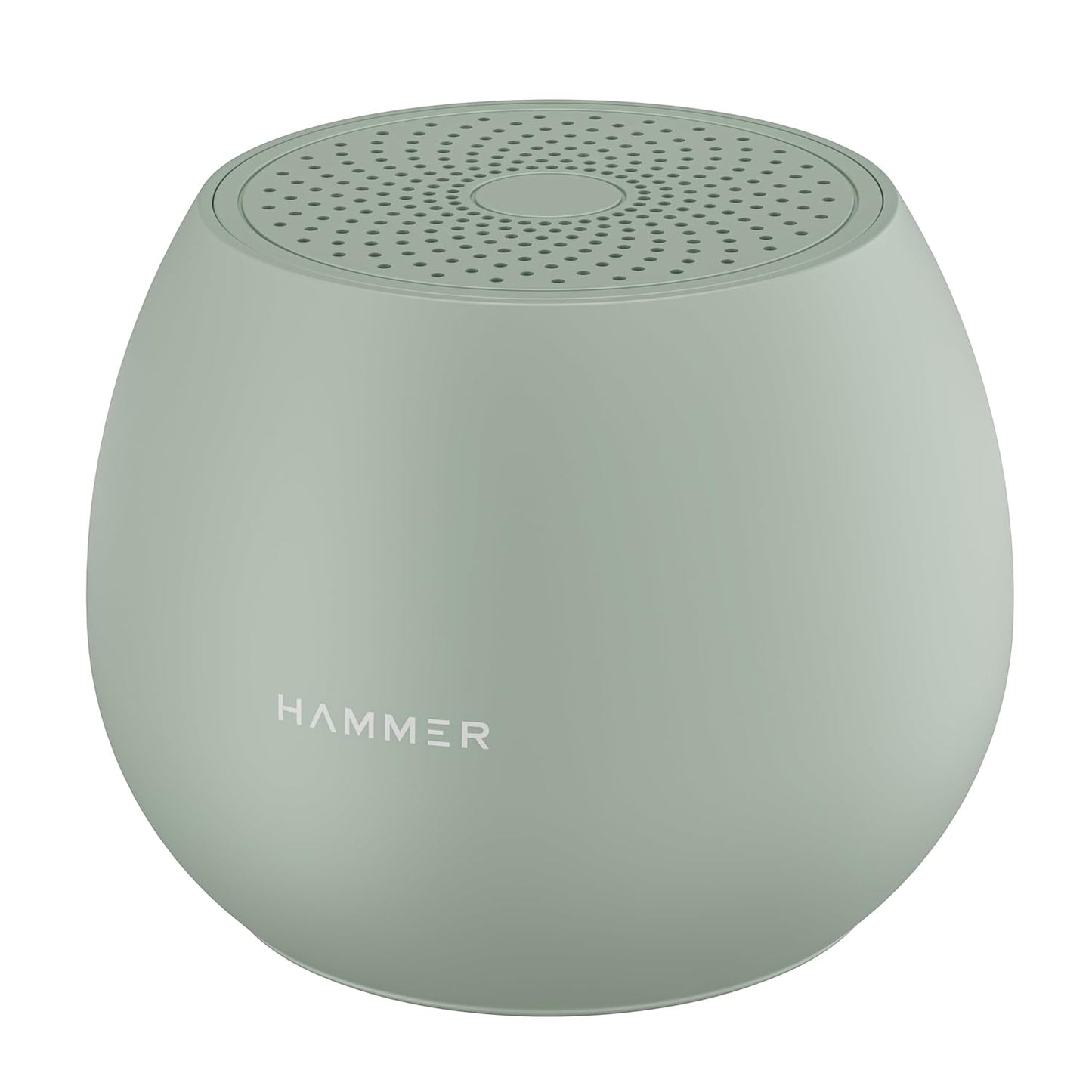 HAMMER Drop 5W Bluetooth Wireless Speaker with Twin Pairing, 1200 mAh Battery, 100H Standby Time, TWS Function, TF Card, USB Slot, Auto-Pairing, in-Built Mic, Type-C Charging, 52mm Driver (Green)