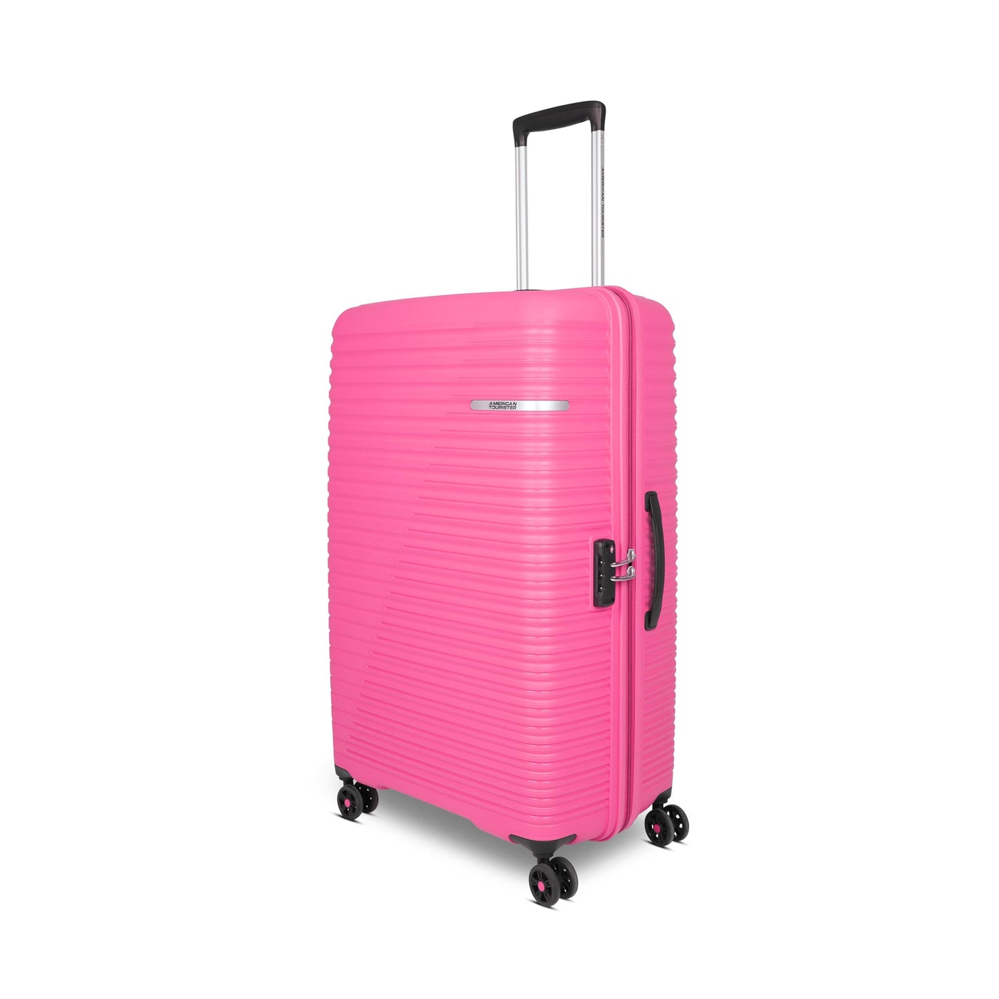 American Tourister Liftoff+|Medium Size Check-in Spinner Trolley Bag (67 cm) for Travel|360° 8 Wheel Travel Luggage|Hard Case Polypropylene (PP) Suitcase|Mounted TSA Lock|Seafoam Blue