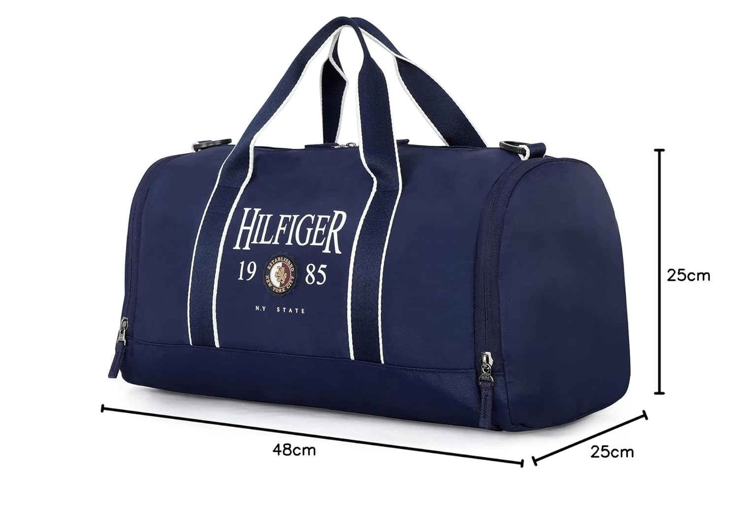 Tommy Hilfiger Demarcus Men Polyester 25 Cms Gym Bag Navy
