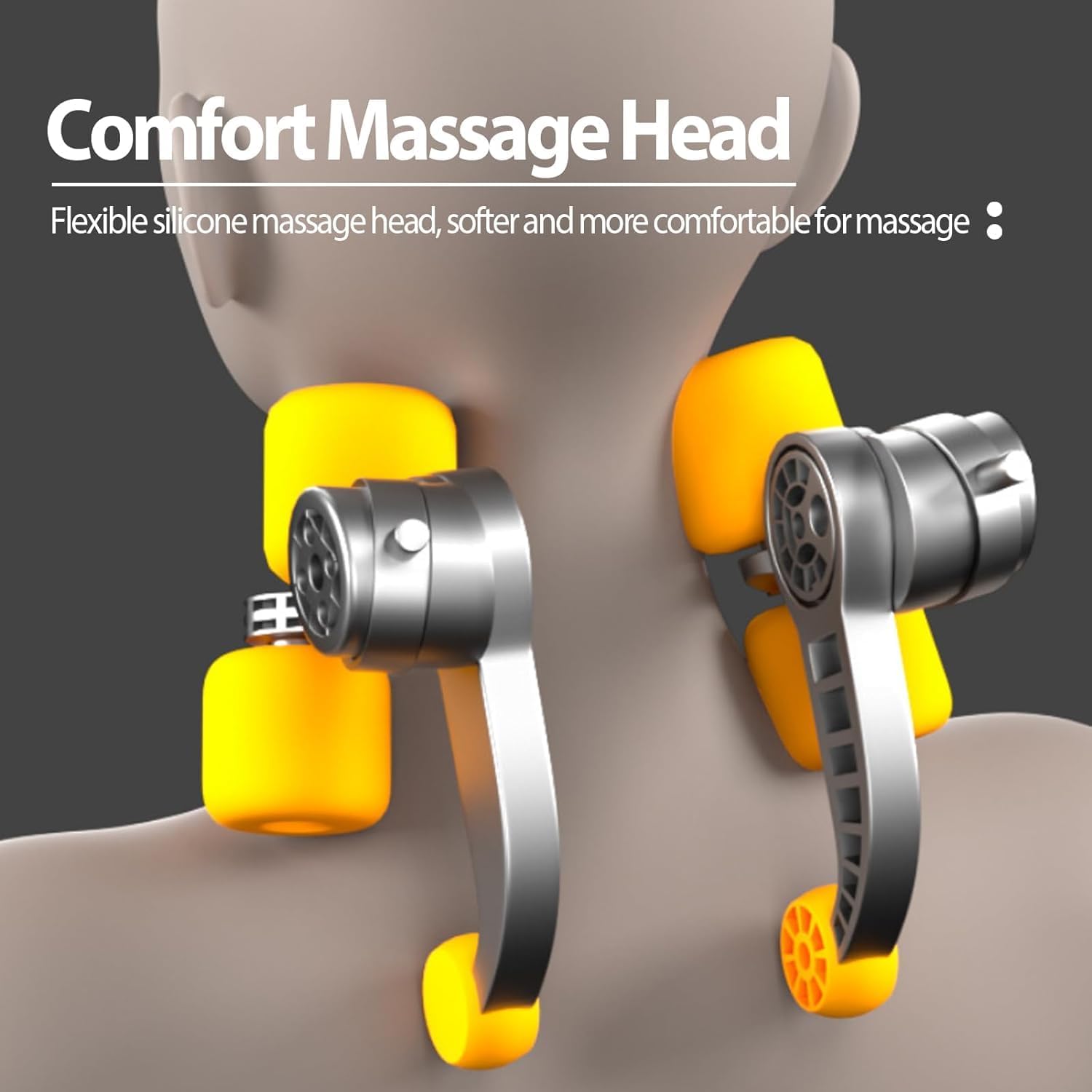 Sellastic Neck Massager for Cervical Pain Relief,Electric Deep Tissue Shiatsu with Infrared Heat Therapy 5D Kneading Massage Machine for Full Body Relax,Neck,Muscles,Back,Shoulder,Legs